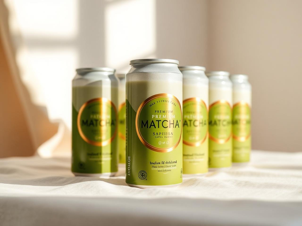 Matcha To-Go en latas selladas